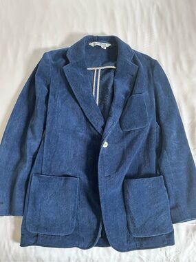 Rowing Blazers Blue Terry Cloth Blazer